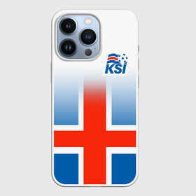 Чехол для iPhone 13 Pro с принтом KSI ICELAND SPORT в Курске,  |  | 2019 | fc | football | football club | iceland | ksi | sport | исландия | кси | сборная исландии | спорт | спортивные | униформа | фирменные цвета | фк | футбол | футбольный клуб