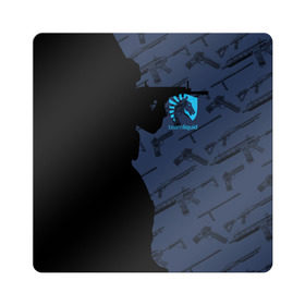 Магнит виниловый Квадрат с принтом TEAM LIQUID E-SPORT CS GO в Курске, полимерный материал с магнитным слоем | размер 9*9 см, закругленные углы | 2019 | blue | cs go | cybersport | esport | liquid | logo | pro league | team | team liquid | киберспорт | логотип | тим ликвид | фирменные цвета