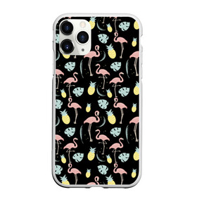 Чехол для iPhone 11 Pro матовый с принтом Розовый фламинго в Курске, Силикон |  | африка | крылья | мода | прикольные | природа | птица | розовый | фламинго | цвет | яркие