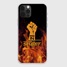 Чехол для iPhone 12 Pro с принтом Rise in revolution - Skillet в Курске, силикон | область печати: задняя сторона чехла, без боковых панелей | skilet | skillet | альтернативный | гранж | группа | джен леджер | джон купер | индастриал | кори купер | метал | ню | пост | рок | сет моррисон | симфоник | скилет | хард | христианский