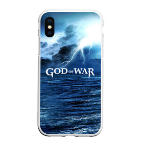 Чехол для iPhone XS Max матовый с принтом God of WAR в Курске, Силикон | Область печати: задняя сторона чехла, без боковых панелей | Тематика изображения на принте: atreus | god of war | god of war 4 | gow | kratos | ps4 | атрей | бог войны | гов | зы4 | кратос | левиафан | мальчик | мимир | мировой змей | пиратs | руны | эксклюзив