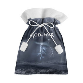 Подарочный 3D мешок с принтом God of WAR в Курске, 100% полиэстер | Размер: 29*39 см | Тематика изображения на принте: 