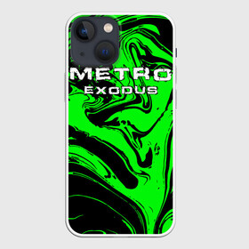 Чехол для iPhone 13 mini с принтом Метро: Исход в Курске,  |  | 2033 | 2035 | exodus | horror | metro | survival | артем | игры | исход | спарта | стелс | шутер | экшен
