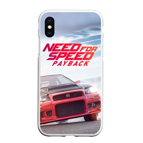 Чехол для iPhone XS Max матовый с принтом Need for Speed Payback в Курске, Силикон | Область печати: задняя сторона чехла, без боковых панелей | авто | аркада | гонки | жажда | машины | мода | популярные | расплата | скорости