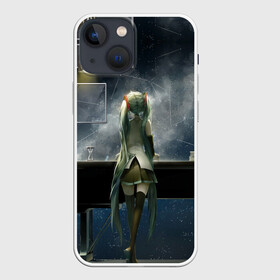 Чехол для iPhone 13 mini с принтом Singer Miko Hatsune в Курске,  |  | anime | aquamarin | aquamarine | everlasting | hatsune | j pop | miku | projectdiva | singer | summer | vocaloid | аквамарин | аниме | бесконечное | вокалоид | лето | мику | певица | хацуне | хацунэ