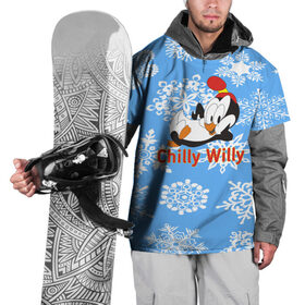 Накидка на куртку 3D с принтом Chilly Willy в Курске, 100% полиэстер |  | Тематика изображения на принте: chilly | chilly willy | арт | животные | милые | мультфильмы | пингвины | снежинки | текстура | чилли вилли