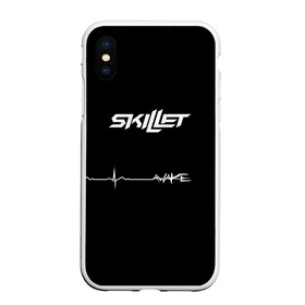 Чехол для iPhone XS Max матовый с принтом Skillet Awake в Курске, Силикон | Область печати: задняя сторона чехла, без боковых панелей | skilet | skillet | альтернативный | гранж | группа | джен леджер | джон купер | индастриал | кори купер | метал | ню | пост | рок | сет моррисон | симфоник | скилет | хард | христианский