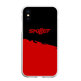 Чехол для iPhone XS Max матовый с принтом Skillet в Курске, Силикон | Область печати: задняя сторона чехла, без боковых панелей | skilet | skillet | альтернативный | гранж | группа | джен леджер | джон купер | индастриал | кори купер | метал | ню | пост | рок | сет моррисон | симфоник | скилет | хард | христианский