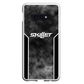 Чехол для Samsung S10E с принтом Skillet в Курске, Силикон | Область печати: задняя сторона чехла, без боковых панелей | Тематика изображения на принте: skilet | skillet | альтернативный | гранж | группа | джен леджер | джон купер | индастриал | кори купер | метал | ню | пост | рок | сет моррисон | симфоник | скилет | хард | христианский