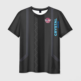 Мужская футболка 3D с принтом Cyberpunk 2077 Куртка V в Курске, 100% полиэфир | прямой крой, круглый вырез горловины, длина до линии бедер | america | cd projekt red | crystal jock | cyberpunk | cyberpunk 2020 | cyberpunk 2077 | cyberpunk samurai | games | lines | samurai | v | игры | киберпанк | киберпанк 2077