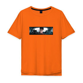 Мужская футболка хлопок Oversize с принтом Boulevard Depo Кащенко в Курске, 100% хлопок | свободный крой, круглый ворот, “спинка” длиннее передней части | bdepo | boulevard depo | артем шатохин | булевард депо