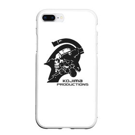 Чехол для iPhone 7Plus/8 Plus матовый с принтом KOJIMA PRODUCTIONS в Курске, Силикон | Область печати: задняя сторона чехла, без боковых панелей | hideo kojima | hilermo del toro | kojima productions | norman reedus | бурят гений | гильермо дель торо | леа сейду | лея | мадс миккельсен | норман ридус | хидео кодзима