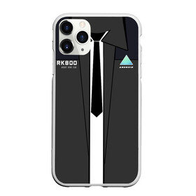 Чехол для iPhone 11 Pro Max матовый с принтом Detroit RK800 в Курске, Силикон |  | 2038 | connor | dbh | detroit | gamer | kara | андроид | девиант | детройт | кара | квест | коннор | маркус