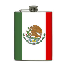 Фляга с принтом Мексика Чемпионат Мира в Курске, металлический корпус | емкость 0,22 л, размер 125 х 94 мм. Виниловая наклейка запечатывается полностью | mexico | бразилия | мексика | сборная мексики | футбол | чемпионат мира