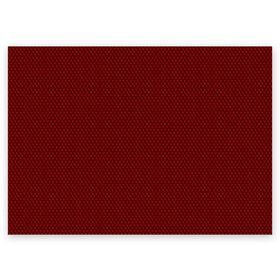 Поздравительная открытка с принтом Красная змея в Курске, 100% бумага | плотность бумаги 280 г/м2, матовая, на обратной стороне линовка и место для марки
 | змеиная кожа | змея | кожа | кожа змеи | красная кожа | красный | красный дракон | текстура змеи