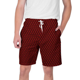 Мужские шорты 3D с принтом Красный дракон в Курске,  полиэстер 100% | прямой крой, два кармана без застежек по бокам. Мягкая трикотажная резинка на поясе, внутри которой широкие завязки. Длина чуть выше колен | Тематика изображения на принте: смапавпав