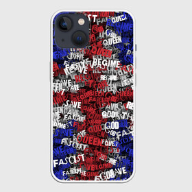 Чехол для iPhone 13 с принтом God Save the Queen в Курске,  |  | punk | punk rock | rock | rock n roll | англия | великобритания | панк | панк рок | рок | рок н ролл | флаг