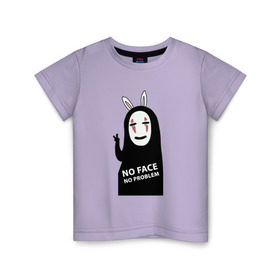 Детская футболка хлопок с принтом Унесенные призраками в Курске, 100% хлопок | круглый вырез горловины, полуприлегающий силуэт, длина до линии бедер | spirited away | миядзаки | хаяо