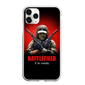 Чехол для iPhone 11 Pro Max матовый с принтом BATTLEFIELD в Курске, Силикон |  | battlefield | воин | война | игрок | оружие | солдат | шутер