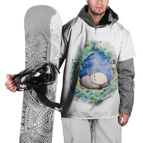 Накидка на куртку 3D с принтом тоторо в Курске, 100% полиэстер |  | Тематика изображения на принте: аниме | лесной дух | мой сосед тоторо | хаяо миядзаки