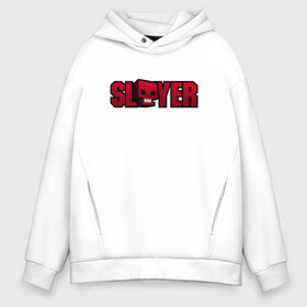 Мужское худи Oversize хлопок с принтом Slayer в Курске, френч-терри — 70% хлопок, 30% полиэстер. Мягкий теплый начес внутри —100% хлопок | боковые карманы, эластичные манжеты и нижняя кромка, капюшон на магнитной кнопке | Тематика изображения на принте: slayer | группа | гэри холт | керри кинг | метал | музыка | пентаграмма | песни | пол бостаф | рок | слаер | слайер | слеар | слеер | слейр | слеяр | том арайа | трэш | тяжелый | хеви