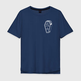 Мужская футболка хлопок Oversize с принтом PEWxDIExPIE в Курске, 100% хлопок | свободный крой, круглый ворот, “спинка” длиннее передней части | bro army | felix kjellberg | pew die pie | pewdiepie | пьюдипай | феликс чельберг