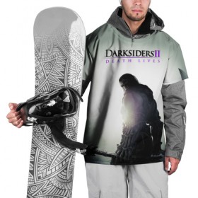 Накидка на куртку 3D с принтом Апокалипсис II: Смерть живёт в Курске, 100% полиэстер |  | Тематика изображения на принте: ад | апокалипсис | война | тьма