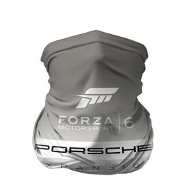 Бандана-труба 3D с принтом Forza Motorsport 6 в Курске, 100% полиэстер, ткань с особыми свойствами — Activecool | плотность 150‒180 г/м2; хорошо тянется, но сохраняет форму | gear | top | авангард | вип | гонки | машина | офф | порше | сиквел | сила | скорость | спин