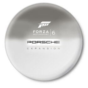 Значок с принтом Forza Motorsport 6 в Курске,  металл | круглая форма, металлическая застежка в виде булавки | Тематика изображения на принте: gear | top | авангард | вип | гонки | машина | офф | порше | сиквел | сила | скорость | спин
