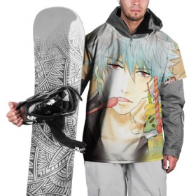 Накидка на куртку 3D с принтом Gintama в Курске, 100% полиэстер |  | гинтама | манга | самурай | серебряная душа | сериал | япония