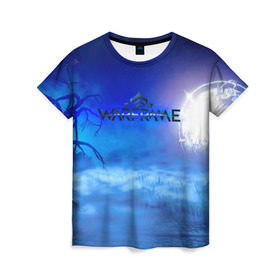 Женская футболка 3D с принтом WARFRAME в Курске, 100% полиэфир ( синтетическое хлопкоподобное полотно) | прямой крой, круглый вырез горловины, длина до линии бедер | 2019 | fortuna | stalker | warframe | варфрейм | сталкер | тэнно