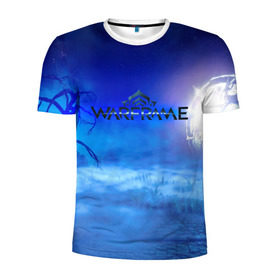 Мужская футболка 3D спортивная с принтом WARFRAME в Курске, 100% полиэстер с улучшенными характеристиками | приталенный силуэт, круглая горловина, широкие плечи, сужается к линии бедра | 2019 | fortuna | stalker | warframe | варфрейм | сталкер | тэнно