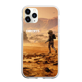 Чехол для iPhone 11 Pro матовый с принтом FAR CRY 5 LOST ON MARS в Курске, Силикон |  | action | far cry | far cry 5 | lost on mars | игра | космонавт | космос | марс | экшн