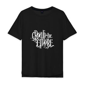Мужская футболка хлопок Oversize с принтом Crown The Empire 4 в Курске, 100% хлопок | свободный крой, круглый ворот, “спинка” длиннее передней части | 