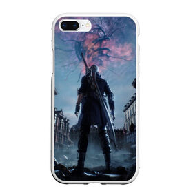 Чехол для iPhone 7Plus/8 Plus матовый с принтом DEVIL MAY CRY 5 в Курске, Силикон | Область печати: задняя сторона чехла, без боковых панелей | devil may cry | game | девил май край | игра