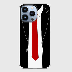 Чехол для iPhone 13 Pro с принтом КОСТЮМ АГЕНТА 47 | AGENT 47 | HITMAN в Курске,  |  | agent 47 | галстук | пиджак | хитман