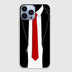 Чехол для iPhone 13 Pro Max с принтом КОСТЮМ АГЕНТА 47 | AGENT 47 | HITMAN в Курске,  |  | agent 47 | галстук | пиджак | хитман