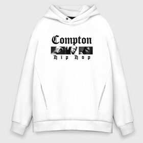 Мужское худи Oversize хлопок с принтом Compton hip-hop в Курске, френч-терри — 70% хлопок, 30% полиэстер. Мягкий теплый начес внутри —100% хлопок | боковые карманы, эластичные манжеты и нижняя кромка, капюшон на магнитной кнопке | 2pac | 2pak | 2пак | biggie smalls | makaveli | shakur | the notorious b.i.g. | thug life | tupac | амару | биги смолс | ганста | гето | гетто | жизнь головореза | крутой | макавели | надпись | ниггер | ноториус биг | реп | репер | рэп | рэпер