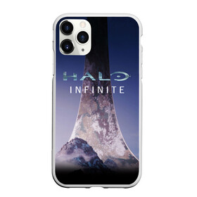 Чехол для iPhone 11 Pro матовый с принтом HALO INFINITE в Курске, Силикон |  | Тематика изображения на принте: master chief | инфинит | мастер чиф | хало