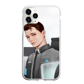 Чехол для iPhone 11 Pro Max матовый с принтом Connor в Курске, Силикон |  | 2038 | become | connor | dbh | detroit | gamer | human | kara | андроид | девиант | детройт | кара | квест | коннор | маркус