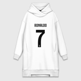 Платье-худи хлопок с принтом RONALDO JUVE SPORT в Курске,  |  | club | cr7 | fc | football | ronaldo | sport | криштиану роналду | роналдо | спорт | фк | форма | футбольный клуб | ювентус