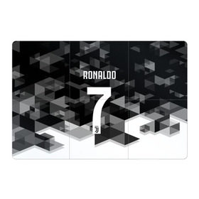 Магнитный плакат 3Х2 с принтом RONALDO JUVE SPORT в Курске, Полимерный материал с магнитным слоем | 6 деталей размером 9*9 см | cr7 | fc | клуб | криштиану роналду | роналдо | фк | ювентус