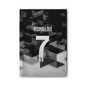 Обложка для автодокументов с принтом RONALDO JUVE SPORT в Курске, натуральная кожа |  размер 19,9*13 см; внутри 4 больших “конверта” для документов и один маленький отдел — туда идеально встанут права | cr7 | fc | клуб | криштиану роналду | роналдо | фк | ювентус