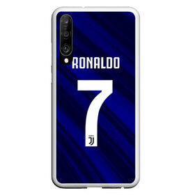 Чехол для Honor P30 с принтом RONALDO JUVE SPORT в Курске, Силикон | Область печати: задняя сторона чехла, без боковых панелей | cr7 | fc | клуб | криштиану роналду | роналдо | фк | ювентус