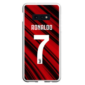 Чехол для Samsung S10E с принтом RONALDO JUVE SPORT в Курске, Силикон | Область печати: задняя сторона чехла, без боковых панелей | club | cr7 | fc | football | ronaldo | sport | криштиану роналду | роналдо | спорт | фк | форма | футбольный клуб | ювентус