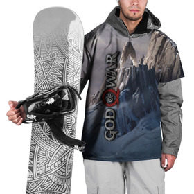 Накидка на куртку 3D с принтом God of War в Курске, 100% полиэстер |  | god of war | арес | афина | бог | бог войны | воин | генерал | гидра | кратос | пиратs | призрак | спарта | татуировка