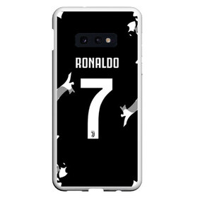 Чехол для Samsung S10E с принтом RONALDO JUVE SPORT в Курске, Силикон | Область печати: задняя сторона чехла, без боковых панелей | cr7 | fc | football | ronaldo | sport | криштиану роналду | роналдо | фк | форма | футбольный клуб | ювентус