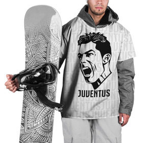 Накидка на куртку 3D с принтом RONALDO JUVE SPORT в Курске, 100% полиэстер |  | cr7 | fc | клуб | криштиану роналду | роналдо | фк | ювентус