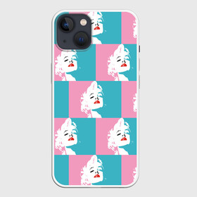 Чехол для iPhone 13 с принтом Marilyn Monroe в Курске,  |  | marilyn monroe | pop art | мэрилин монро | поп арт