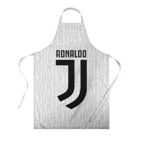 Фартук 3D с принтом RONALDO JUVE SPORT в Курске, 100% полиэстер | общий размер — 65 х 85 см, ширина нагрудника — 26 см, горловина — 53 см, длина завязок — 54 см, общий обхват в поясе — 173 см. Принт на завязках и на горловине наносится с двух сторон, на основной части фартука — только с внешней стороны | 